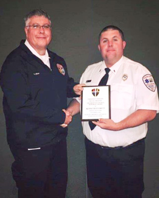 Bobby Millner, Captain, Person County EMS with Kenneth Everett Lieutenant Paramedic, Person County EMS/ Fire Chief, Providence Fire & Rescue/Fire Training Coordinator in Caswell County, Piedmont Community College