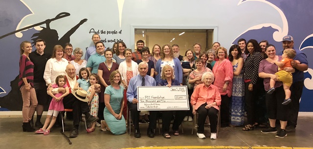 A surprise dinner was held for Patricia Horner at the My Life Matters Warehouse on June 5, 2018, where PCC Foundation announced the new scholarship endowment created in her honor.