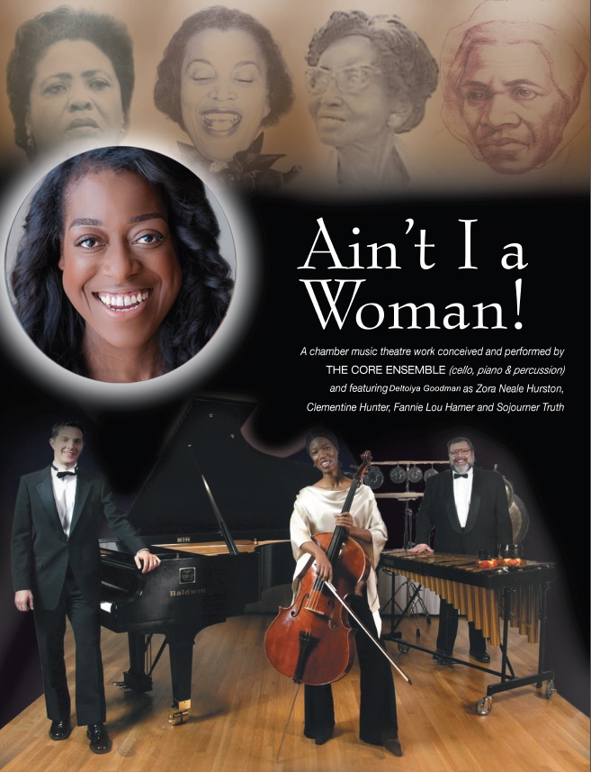 Aint I a Woman poster with photos