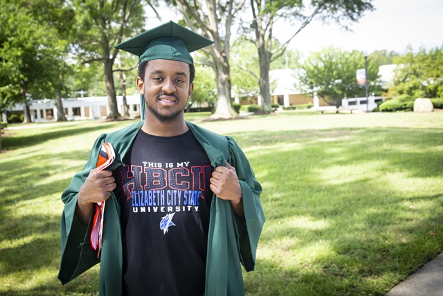 Kent Cash graduated from PCC and transfered to Elizabeth City State University