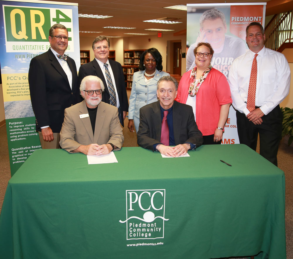 Articulation Agreement signing